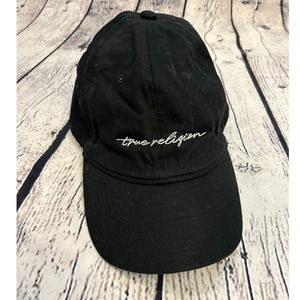 Black True Religion Baseball Hat Cap Unisex Adult